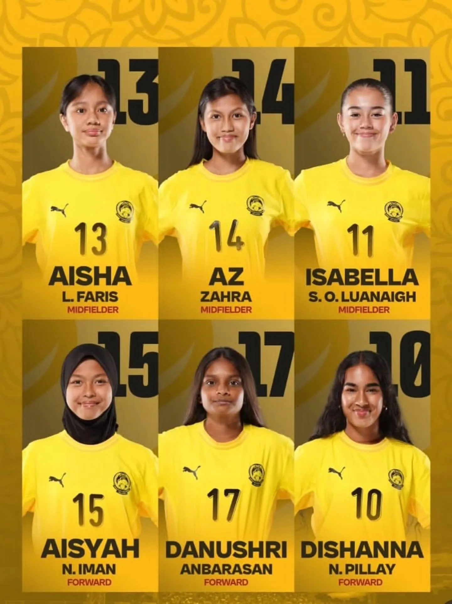 Chef Wan Bangga Cucu Sarung Jersi Malaysia, Isabella Bantu Malayan Tigress B-17 Mara Separuh Akhir