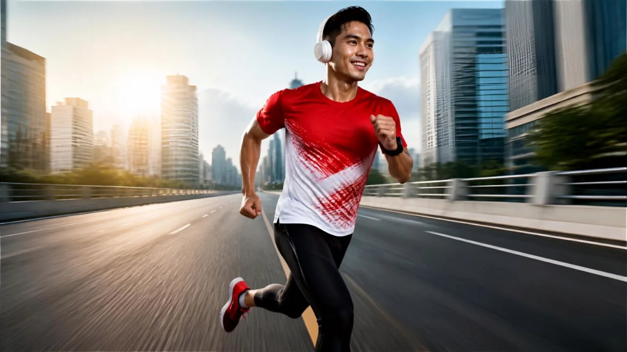 Penggunaan Headphone Ketika Larian, Risiko Kemalangan Ramai Tak Sedar