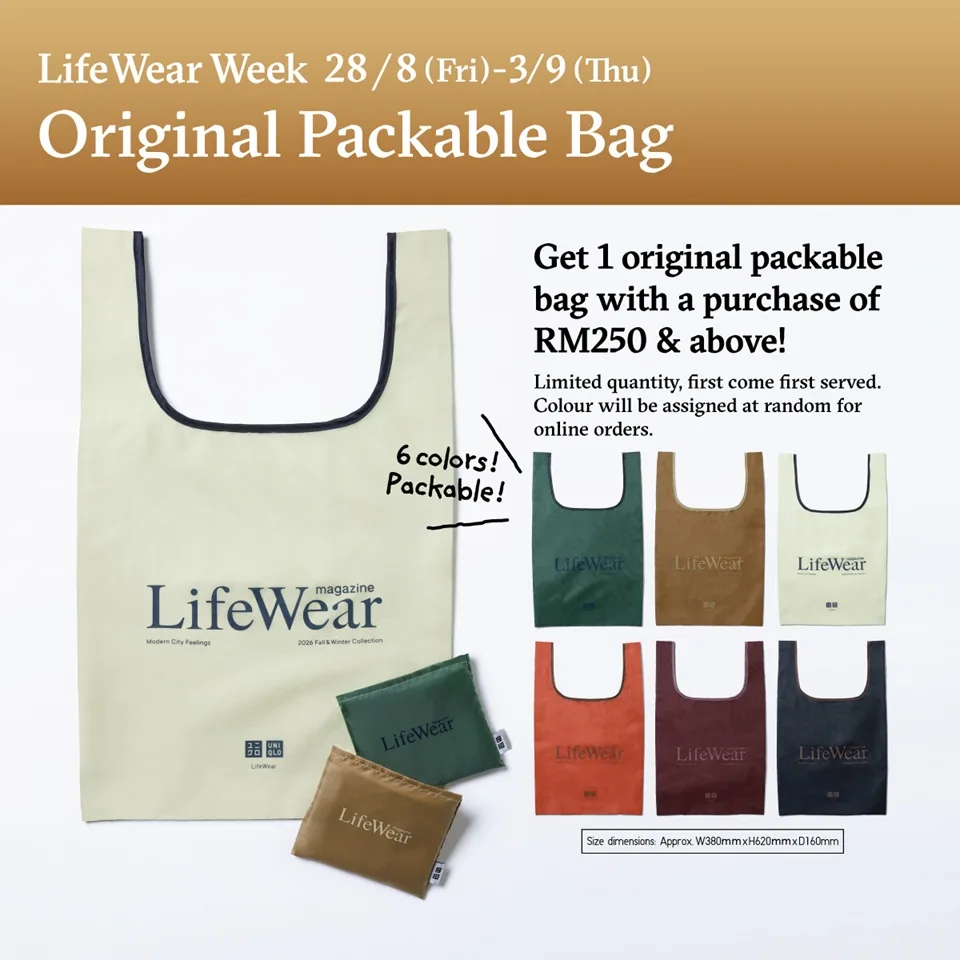 UNIQLO Lancar LifeWear Week, Koleksi Musim Luruh/Dingin 2026 Tampil Dengan Sentuhan Paris & 10 Tahun Uniqlo U 11 UNIQLO Lancar LifeWear Week, Koleksi Musim Luruh/Dingin 2026 Tampil Dengan Sentuhan Paris & 10 Tahun Uniqlo U