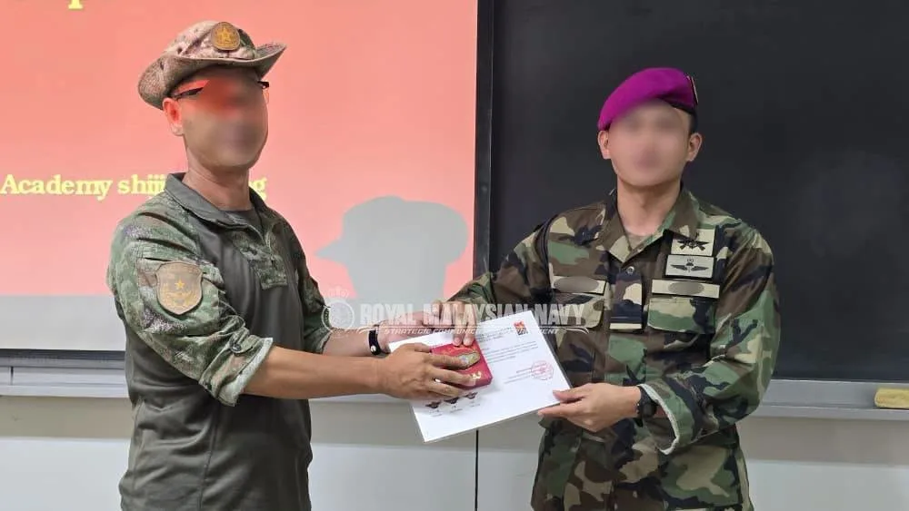 Pegawai PASKAL TLDM Cipta Kecemerlangan di China, Dinobat Penuntut Terbaik Keseluruhan Kursus ‘Sniper’