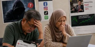 Penipuan pelaburan melalui media sosial dan kecerdasan buatan