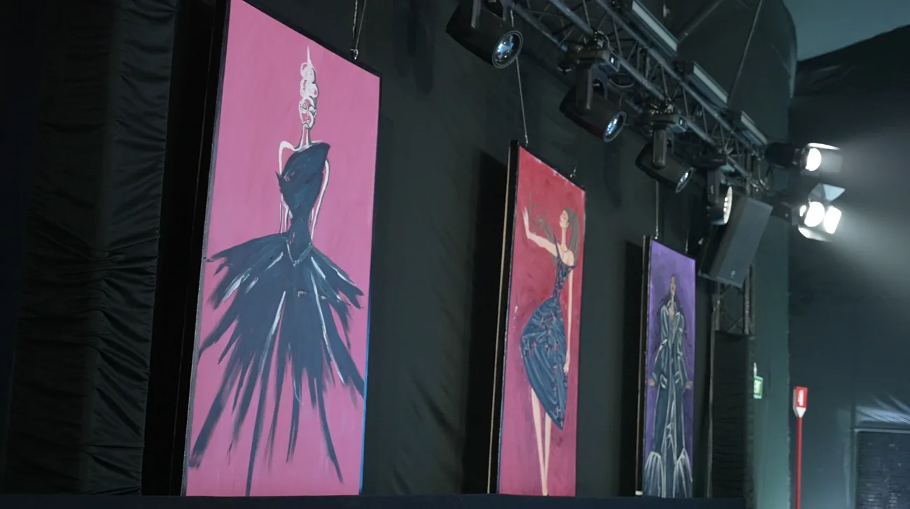 Hatta Dolmat Cipta Rekod Baharu, Transformasi Lukisan Menjadi Busana Couture Di KLFW 2026