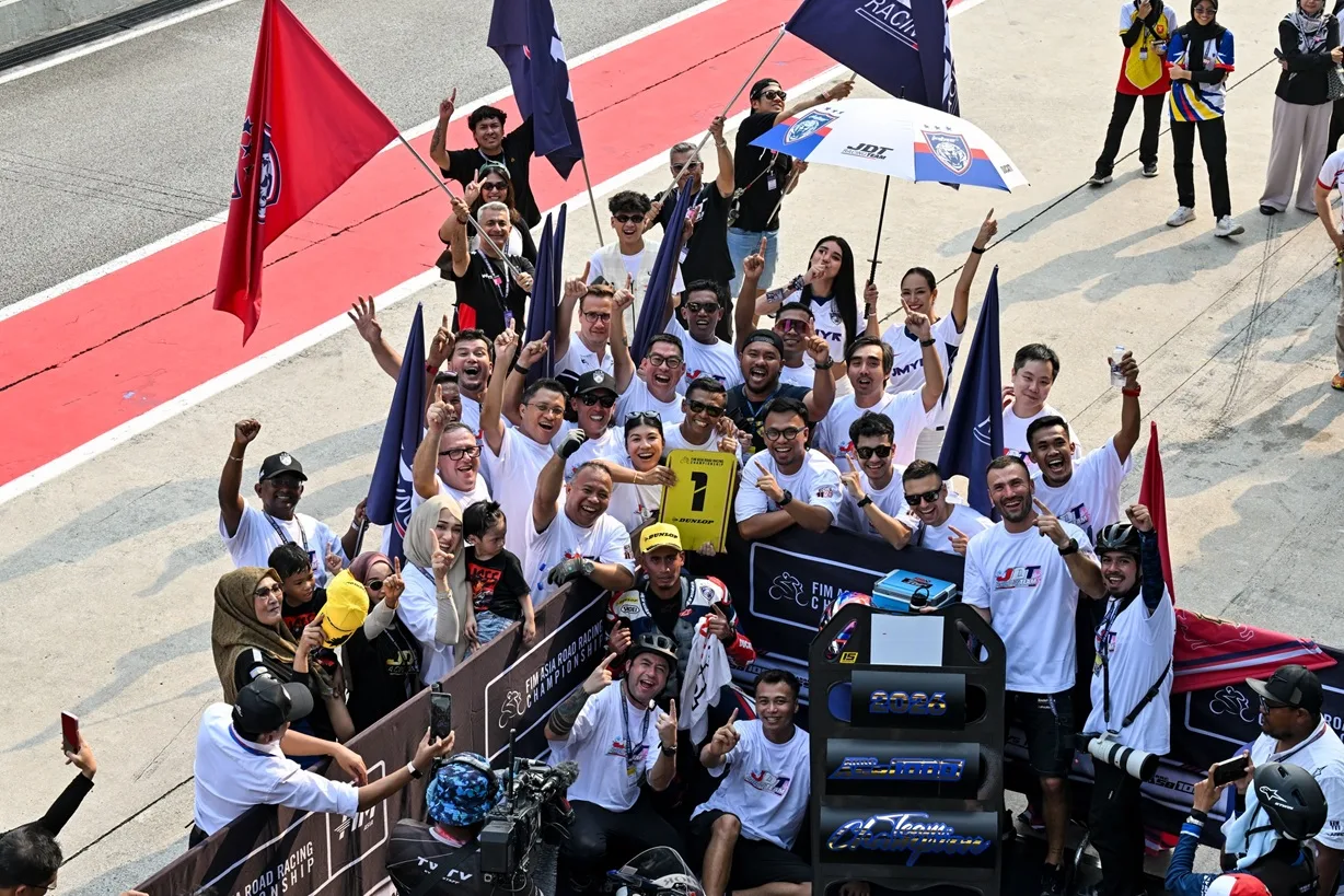Hafizh Syahrin Sah Juara ARRC 2026, Lengkap Dominasi JDT Racing Team Di Sepang