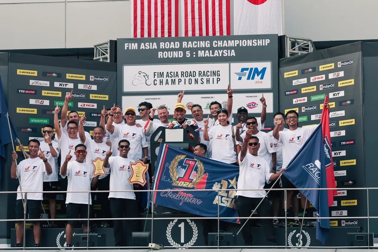 Hafizh Syahrin Sah Juara ARRC 2026, Lengkap Dominasi JDT Racing Team Di Sepang