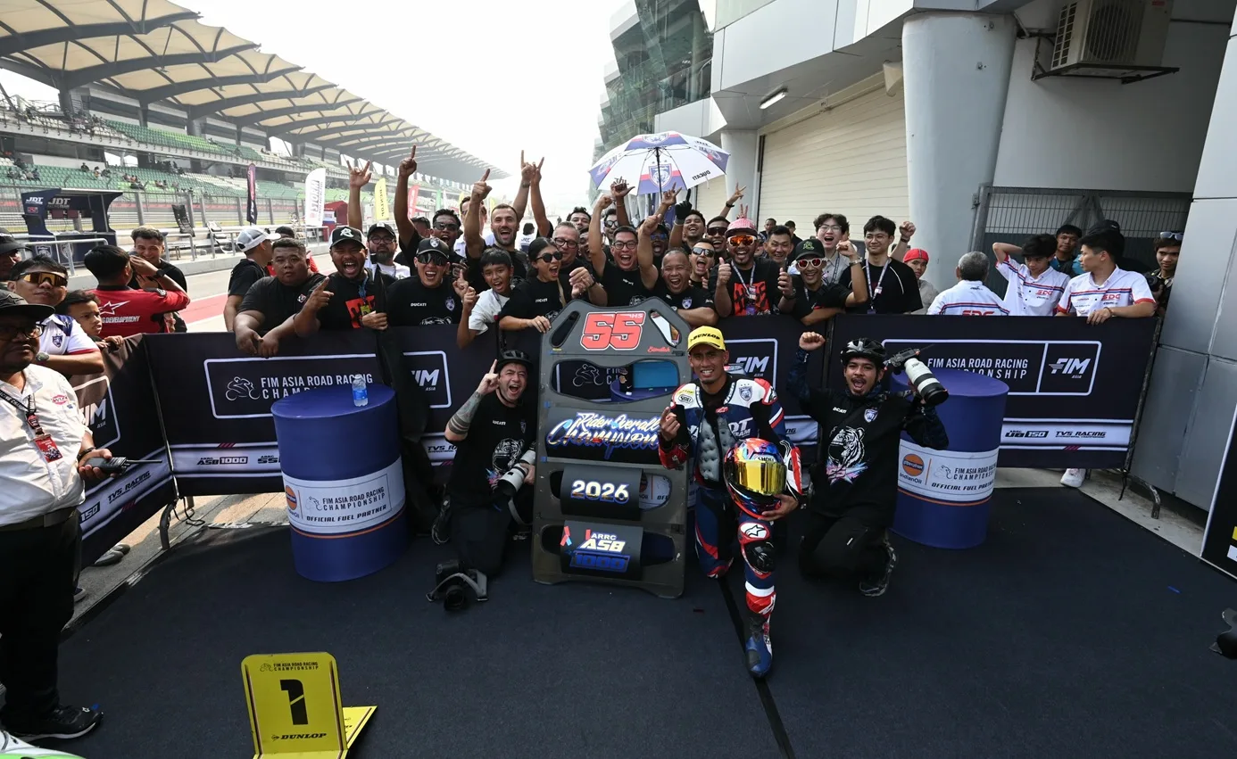Hafizh Syahrin Sah Juara ARRC 2026, Lengkap Dominasi JDT Racing Team Di Sepang