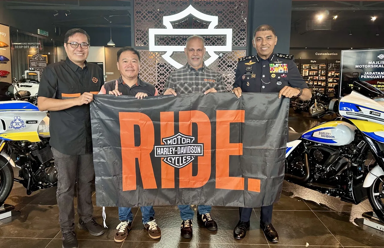 PDRM Uji Tiga Model Harley-Davidson Untuk Tugas Pengiring & Operasi Trafik