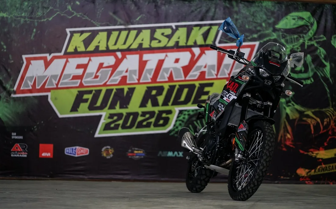 Kawasaki Megatrail Fun Ride 2026 Uji KLE500 Dalam Laluan Lasak 150KM Di Gerik 2 Kawasaki Megatrail Fun Ride 2026 Uji KLE500 Dalam Laluan Lasak 150KM Di Gerik