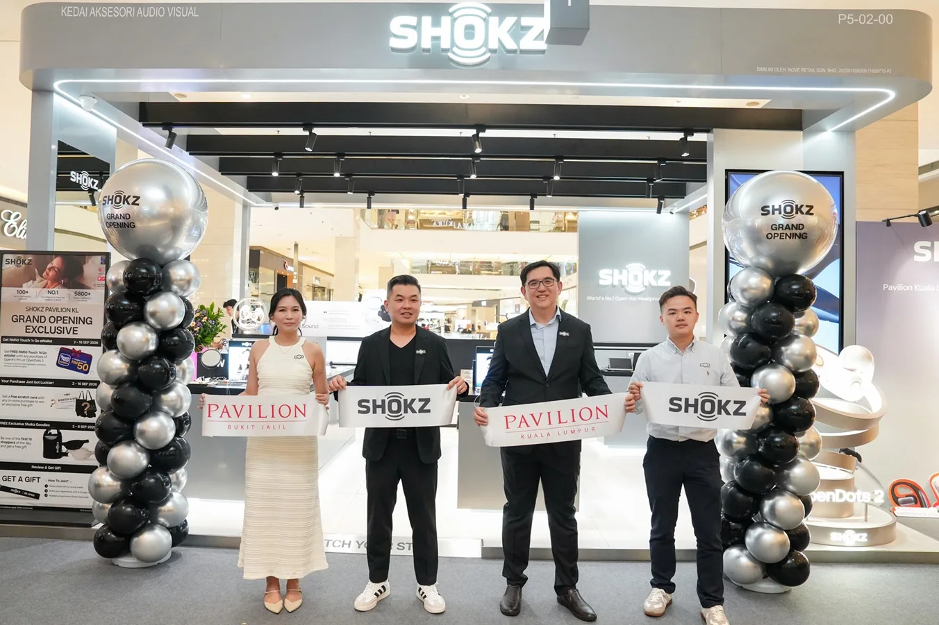 SHOKZ Perluas Kehadiran Di Malaysia, Buka Dua Monostore Baharu Di Pavilion KL & Bukit Jalil 6 SHOKZ Perluas Kehadiran Di Malaysia, Buka Dua Monostore Baharu Di Pavilion KL & Bukit Jalil