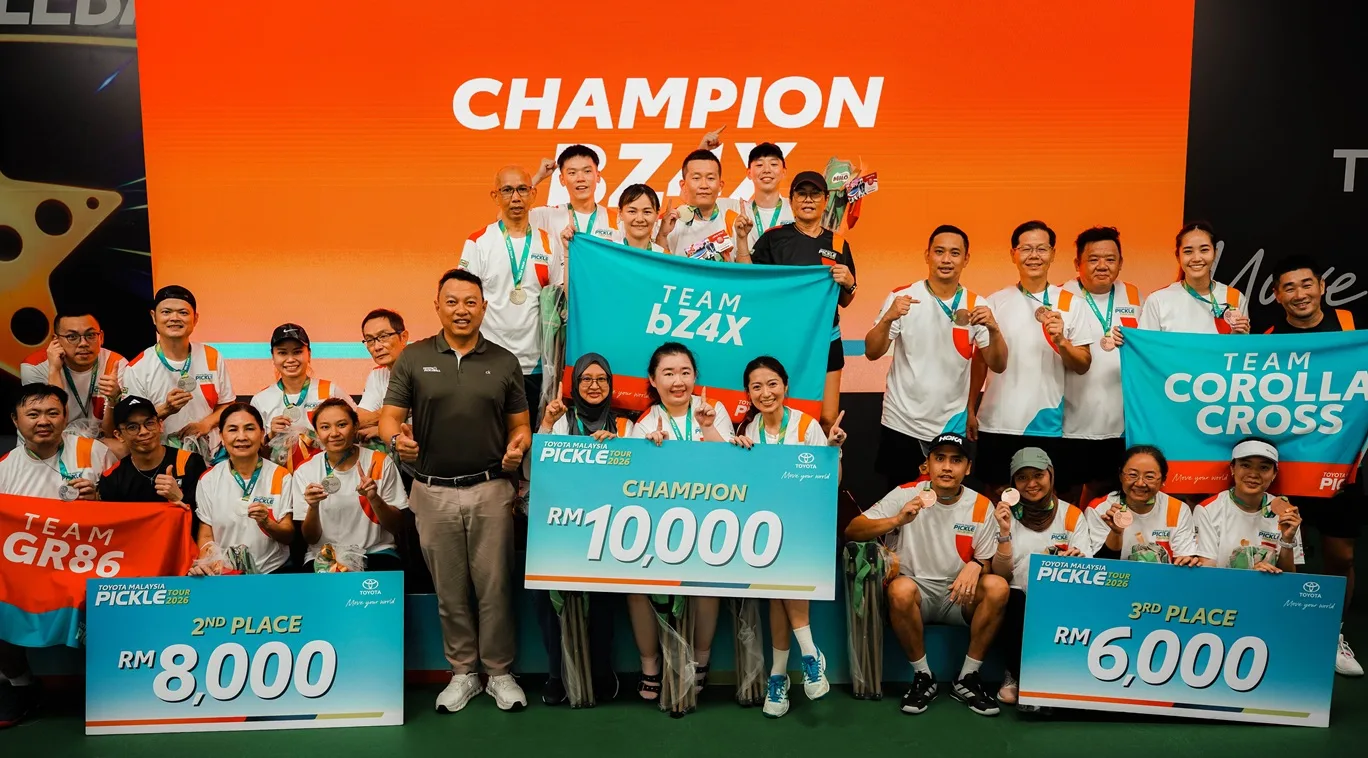 Toyota Malaysia Pickle Tour 2026 Himpun Lebih 1,500 Peserta, Lima Bandar Disatukan Melalui Pickleball 5 Toyota Malaysia Pickle Tour 2026 Himpun Lebih 1,500 Peserta, Lima Bandar Disatukan Melalui Pickleball