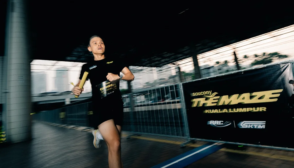 Saucony ‘The Maze’ Gegarkan Stesen Keretapi Kuala Lumpur Dengan Acara Larian Relay