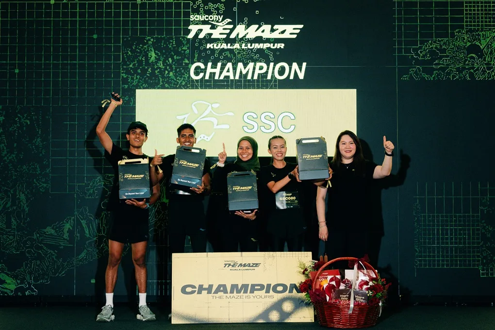 Saucony ‘The Maze’ Gegarkan Stesen Keretapi Kuala Lumpur Dengan Acara Larian Relay