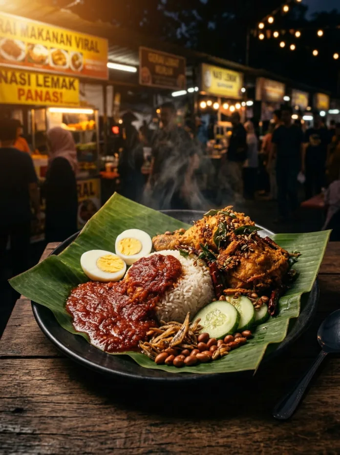 Nasi Lemak Viral makanan viral