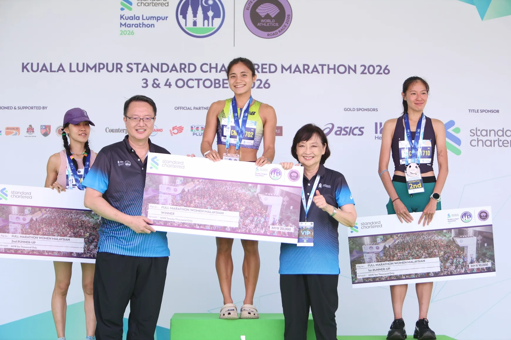 Atlet Tempatan Curi Tumpuan KLSCM 2026, Yeow Ni Jia Pertahan Gelaran & Esther Joy Juara Dalam Debut Maraton