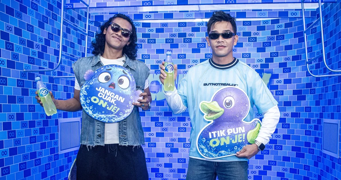 Aedy Ashraf & TUJU Jadi Wajah Spritzer ION, Hidupkan Semangat ‘ON-JE!’ Untuk Generasi Kini 6 aedy